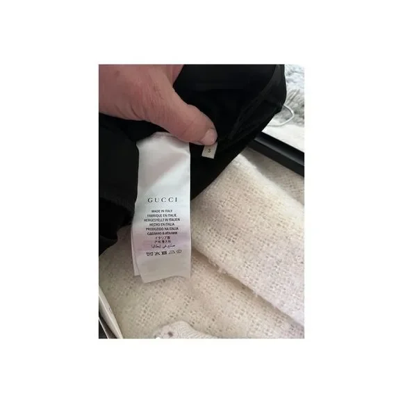 GUCCI
Women's Black Swarovski Crystal-embellished Striped Track Pants - Picture 9 of 9